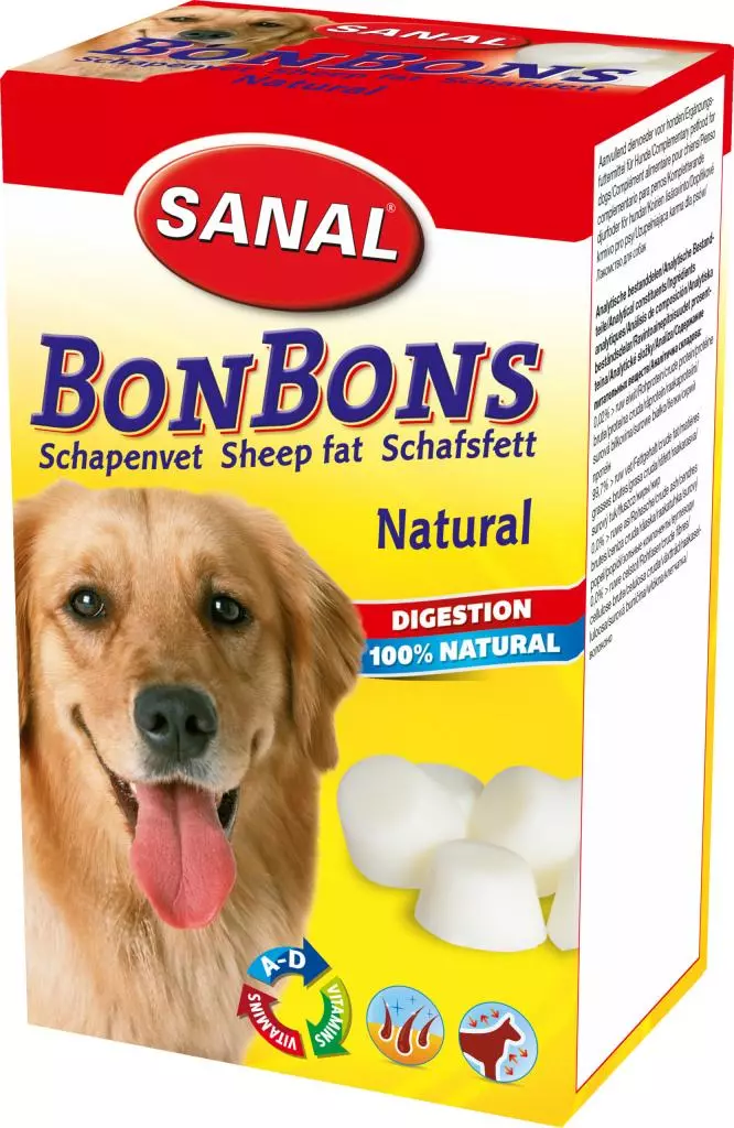 Sanal hond bonbons schapenvet natural, 150 gram - tuincentrum Osdorp
