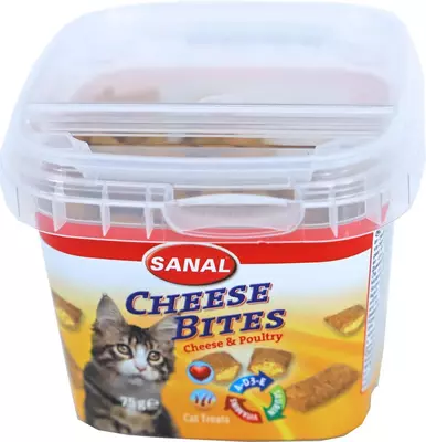 sanal kat bites cheese cup 75 gr - afbeelding 2