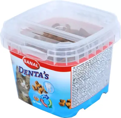 Sanal kat denta's cups, 75 gram - afbeelding 1