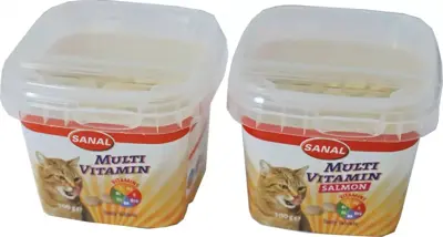 Sanal kat Multi-vitamine cups, 100 gram - afbeelding 2