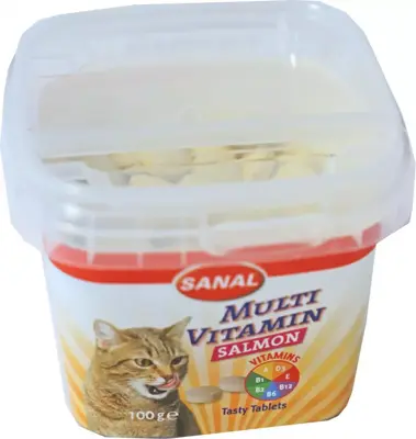 Sanal kat Multi-vitamine salmon cups, 100 gram. - afbeelding 3