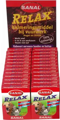 Sanal relax hond en kat 15 tabletten - afbeelding 3