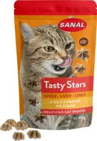 Sanal Tasty Stars kattensnoepjes lever 12 x 40g kopen?