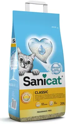 Sanicat Classic geurloze kattenbakvulling 20L