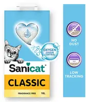 Sanicat Classic Unscented Kattenbakvulling 16 l - afbeelding 2