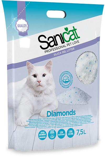 sanicat diamonds silicagel 7.5 ltr