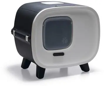 Savic kattenbak Mira Deluxe plastic 55.5x44x49.5 cm antraciet