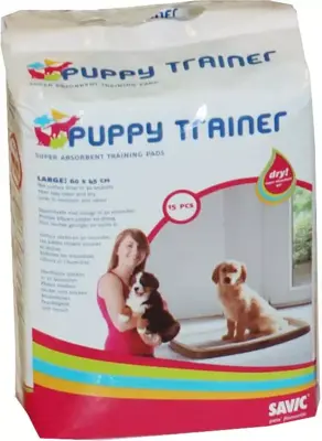 Savic puppy trainer large, pak à 15 navulpads