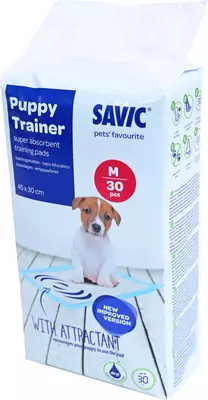 Savic puppy trainer medium, pak à 30 navulpads - afbeelding 1