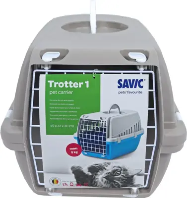 Savic reismand Trotter 1 plastic, warmgrijs - afbeelding 4