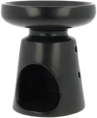 Scentburner chalice black 12x12x13cm - afbeelding 2