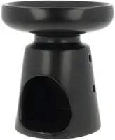 Scentburner chalice black 12x12x13cm - afbeelding 2