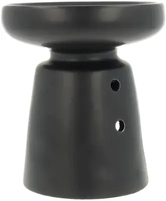 Scentburner chalice black 12x12x13cm - afbeelding 1
