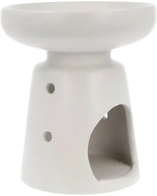 Scentburner chalice white 12x12x13cm - afbeelding 2