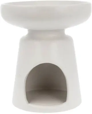 Scentburner chalice white 12x12x13cm - afbeelding 3
