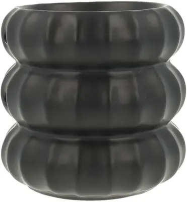 Scentburner elegance black 12x12x11cm - afbeelding 1