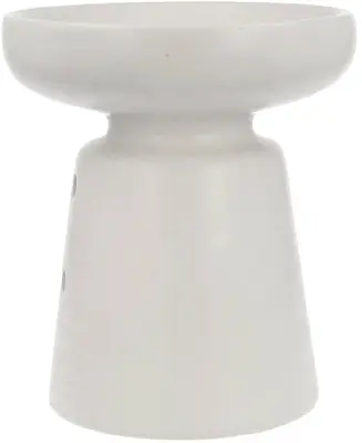 ScentChips geurbrander chalice keramiek 12x12x13cm wit - afbeelding 1