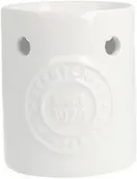 ScentChips geurbrander met logo keramiek 8x8x10cm wit - afbeelding 1
