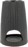 ScentChips geurbrander rib keramiek 10x10x15cm zwart kopen?