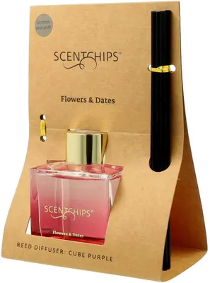 ScentChips geurstokjes set cube Flowers & Dates - 100ml - afbeelding 3
