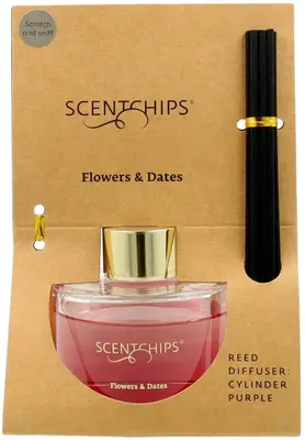 ScentChips geurstokjes set cylinder Flowers & Dates - 100ml - afbeelding 3
