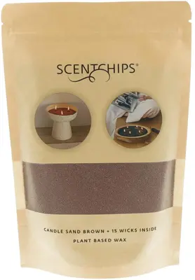 ScentChips kaarsenzand 250g bruin - afbeelding 1