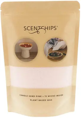 ScentChips kaarsenzand 250g roze - afbeelding 1