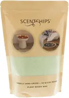 ScentChips kaarsenzand 500g groen - afbeelding 1