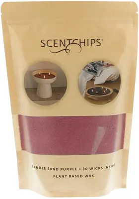ScentChips kaarsenzand 500g paars - afbeelding 1