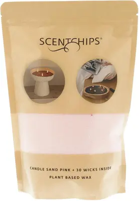 ScentChips kaarsenzand 500g roze - afbeelding 1