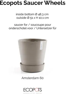 Schaal wheels taupe d60cm - afbeelding 8