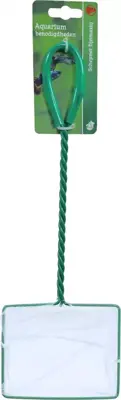 Schepnet nylon fijnmazig wit, 10 cm - afbeelding 2