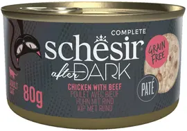 Schesir After Dark kattenpaté kip & rund 80g kopen?