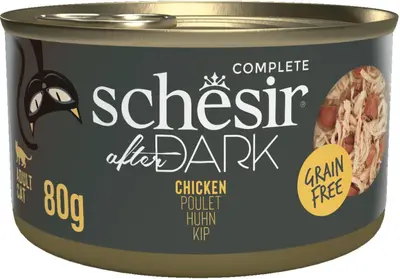 Schesir After Dark met bouillon kip 80g