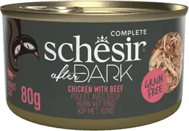 Schesir After Dark met bouillon kip & rund 80g kopen?