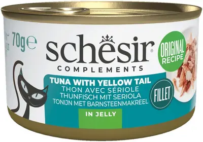 Schesir Blik Gelei – Tonijn Geelvintonijn 70 g