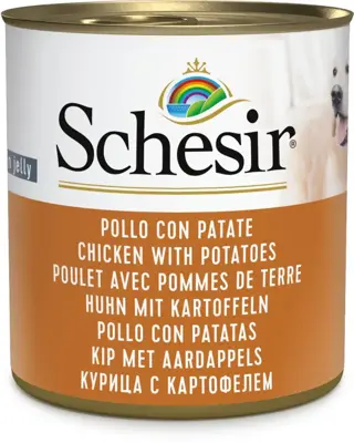 Schesir Hond kip aardappel 285g