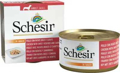 Schesir Hond kip aardapppel wortel saus 85g