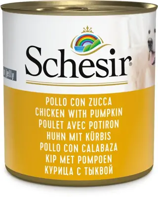 Schesir Hond kip pompoen 285g