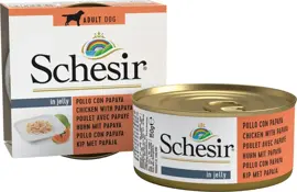 Schesir hondenvoer in gelei kip & papaya 150g kopen?