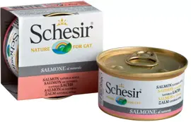 Schesir kattenvoer in natuurlijke saus zalm 85g kopen?