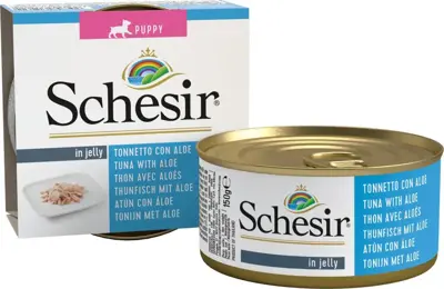 Schesir Puppy tonijn aloe gelei 150g
