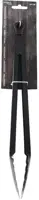 Serveertang 34 cm rvs mat zwart