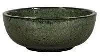 SHANGHAI 6-01DA Geglazuurde Keramische Schaal – Ø36 x H15 cm, Donkergroen kopen?