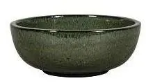 SHANGHAI 6-01DA Geglazuurde Keramische Schaal – Ø43,5cm x H18 cm, Donkergroen