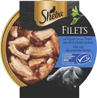 Sheba Filets kip & MSC-tonijn in saus 60g kopen?