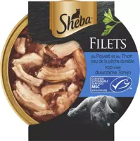 Sheba Filets kip & MSC-tonijn in saus 60g kopen?