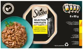Sheba Mini Filets in saus gevogelte multipack 8 x 85g kopen?