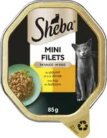 Sheba Mini Filets in saus kip & kalkoen 85g kopen?