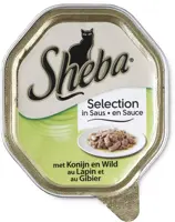 Sheba Mini Filets in saus konijn & wild 85g kopen?